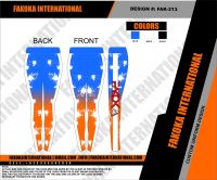 Blue & Orange Legging